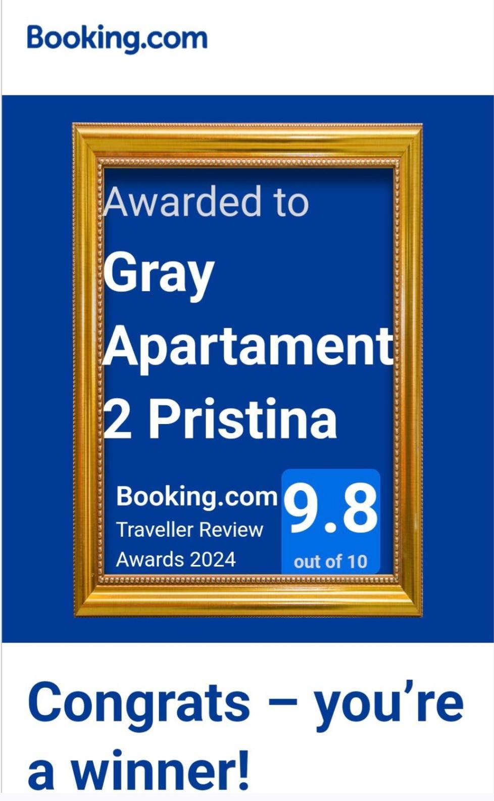 Gray Apartament 2 Приштина Экстерьер фото